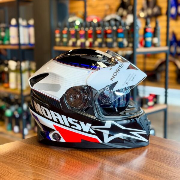 CAPACETE NORISK SOUL FF302 GRAND PRIX FRANCE